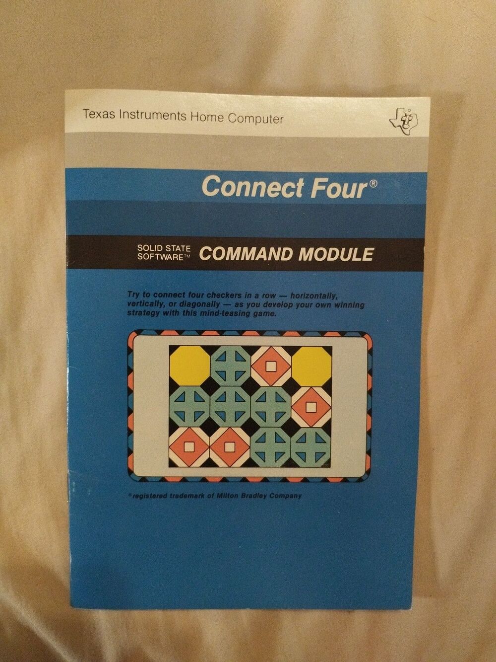 Connect Four for Texas Instruments TI-99/4A - Complete In Box - Tested - Picture 4 of 10